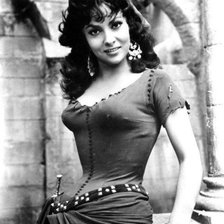 Схема вышивки «Джина Лолобриджида»