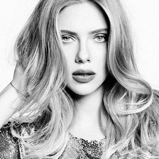 Схема вышивки «Скарлетт Йохансон»