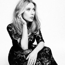 Схема вышивки «Скарлетт Йохансон»