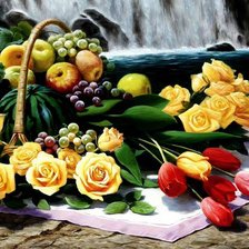 Схема вышивки «Натюрморт»