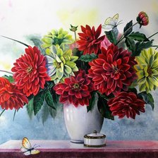 Схема вышивки «Букет»