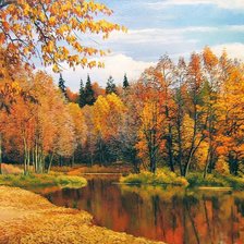 Схема вышивки «Осень»