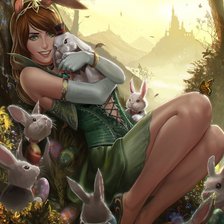 Схема вышивки «фэнтези»