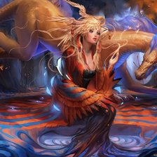 Схема вышивки «фэнтези»