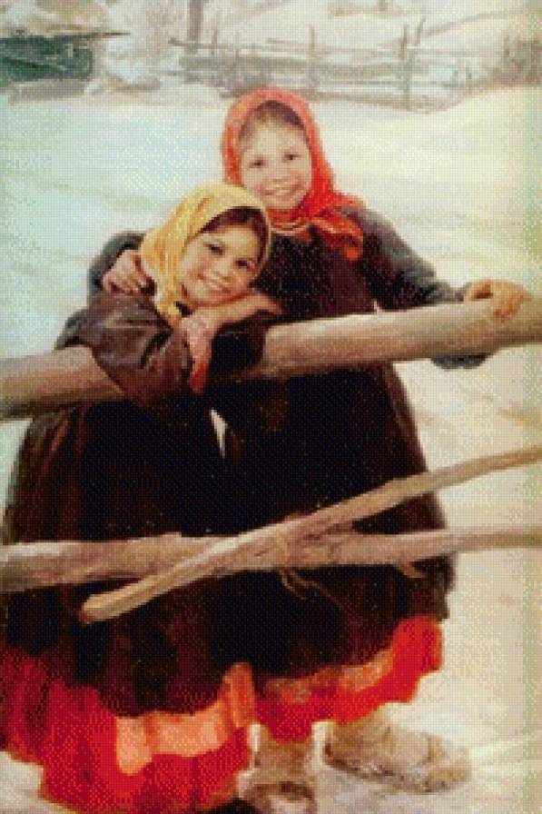 Крестьянские дети - дети - предпросмотр