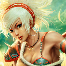 Схема вышивки «фэнтези»