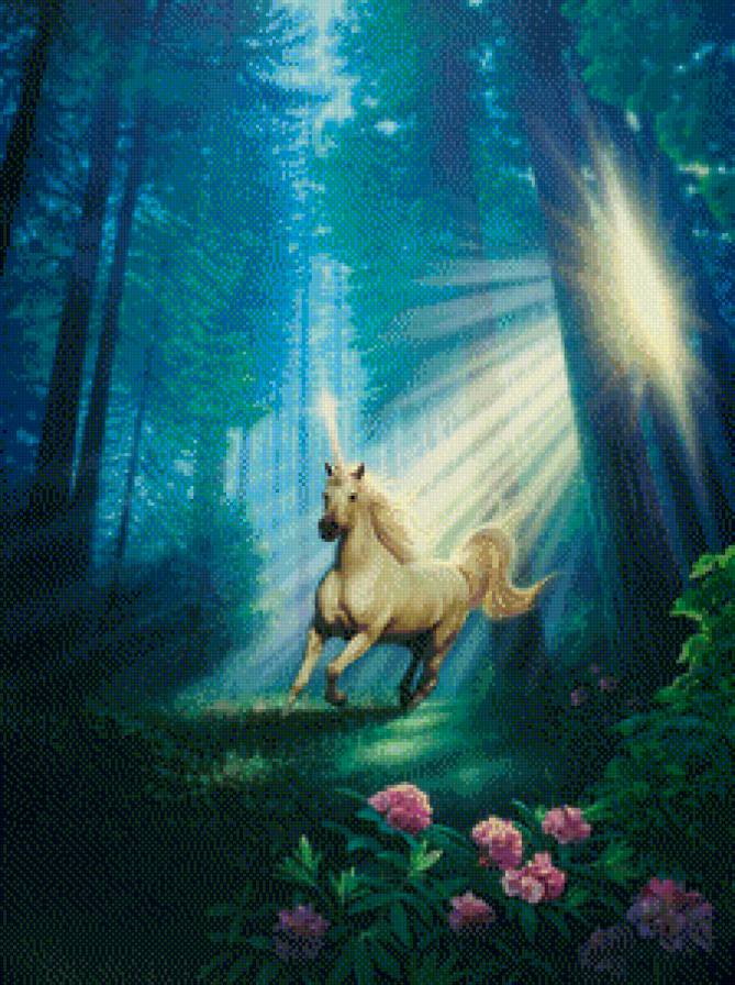 Единорог - красота, фантастика, единорог - предпросмотр