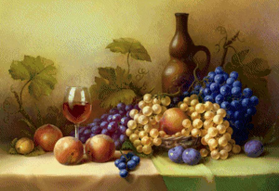 Старинный натюрморт - предпросмотр