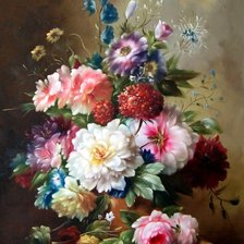 Схема вышивки «Букет»