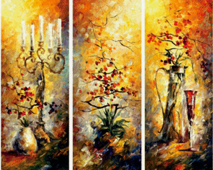 осенний триптих - триптих, осень - предпросмотр