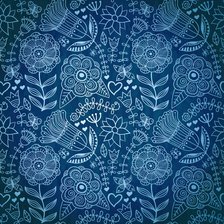 Схема вышивки «Ковровая техника»