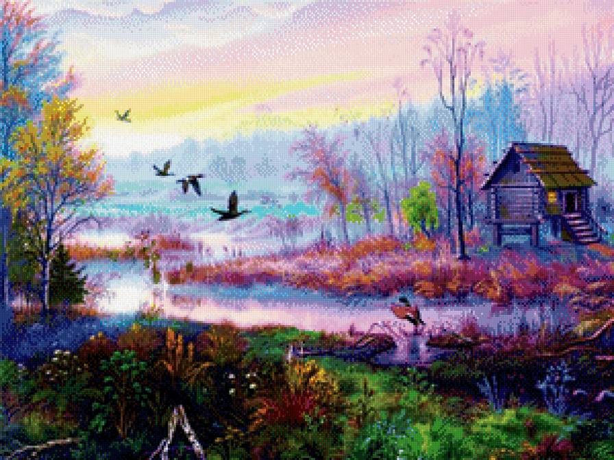 У пруда - предпросмотр