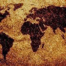 Схема вышивки «Mapamundi»