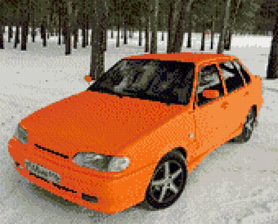 2115 оранж - авто - предпросмотр