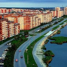 Схема вышивки «Набережная»