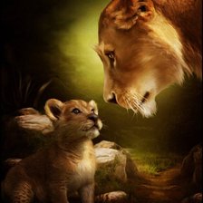 Схема вышивки «мамин взгляд»