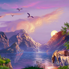 Схема вышивки «Сказка»