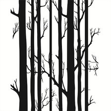 Схема вышивки «Red, black and white 2»