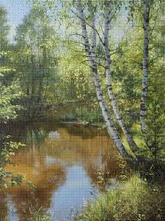 Березы - природа, береза, лето - предпросмотр