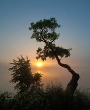 Схема вышивки «закат»