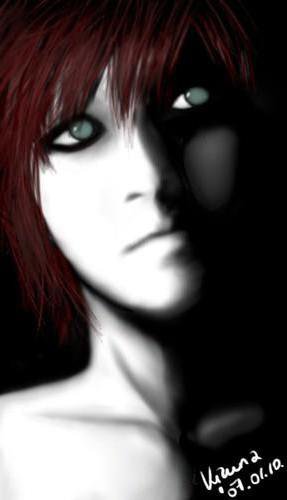 Гаара - парень, аниме, наруто - оригинал