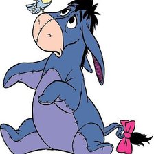 Схема вышивки «Ослик Иа»