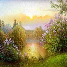 Схема вышивки «осень»