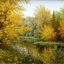 Схема вышивки «осень»