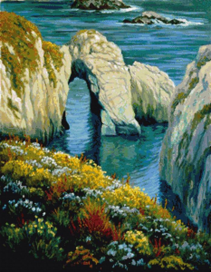 вид с берега - природа, море - предпросмотр