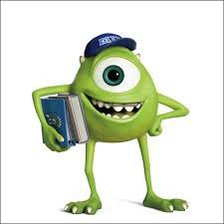 Схема вышивки «майк вазовски»