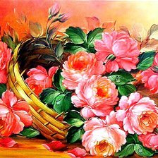 Схема вышивки «прекрасный букет»