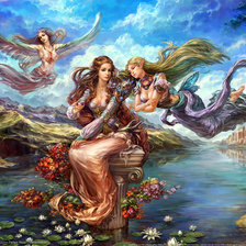 Схема вышивки «фэнтези»