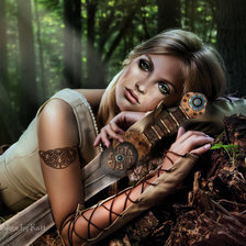 Схема вышивки «фэнтези»