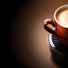 Схема вышивки «кофе»