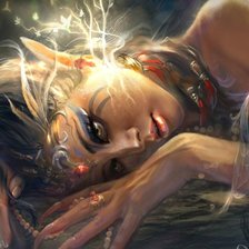 Схема вышивки «фэнтези»