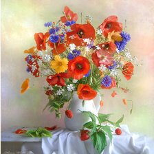 Схема вышивки «cерия "букеты"»