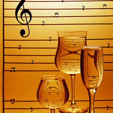 Схема вышивки «Музыка»