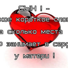 Схема вышивки «Сердце матери»