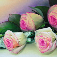 Схема вышивки «Прекрасные розы»