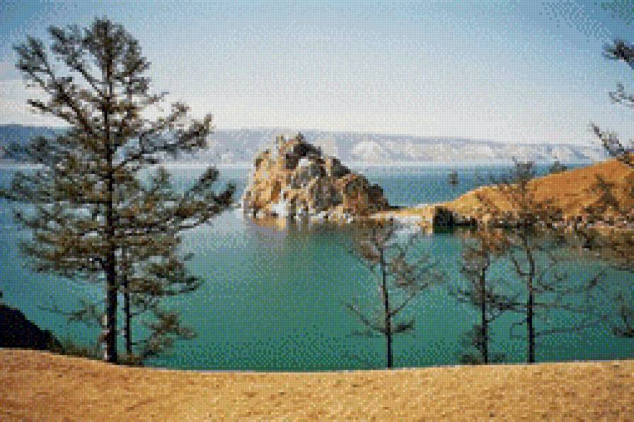 Озеро Байкал - водоем., природа, озеро - предпросмотр