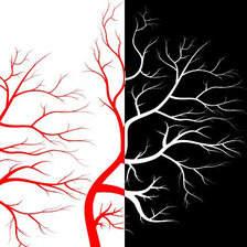 Схема вышивки «Дерево Хай-тек 3»