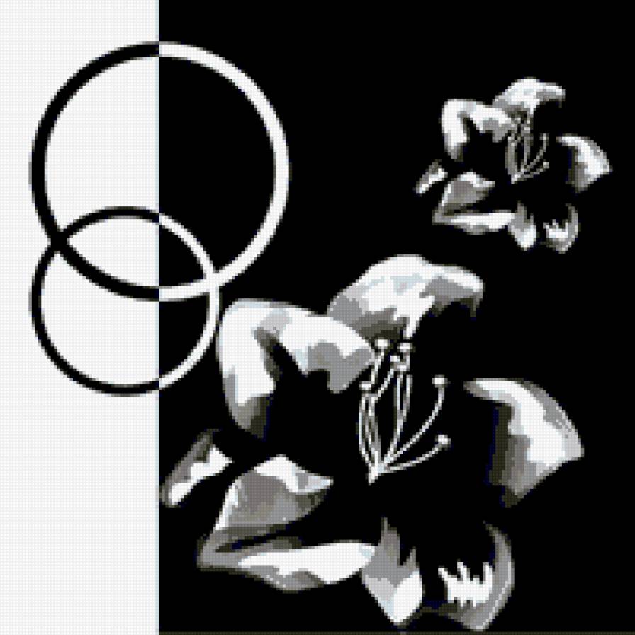 Цветы,3 - триплих - предпросмотр