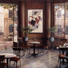 Схема вышивки «созерцание»