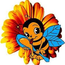 Схема вышивки «пчёлки2»