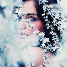 Схема вышивки «Взгляд»