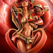 Схема вышивки «Пожарние»