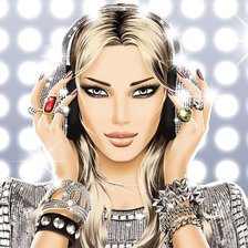 Схема вышивки «Hed Kandi»