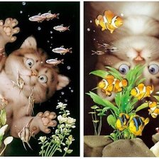 Схема вышивки «в аквариуме»