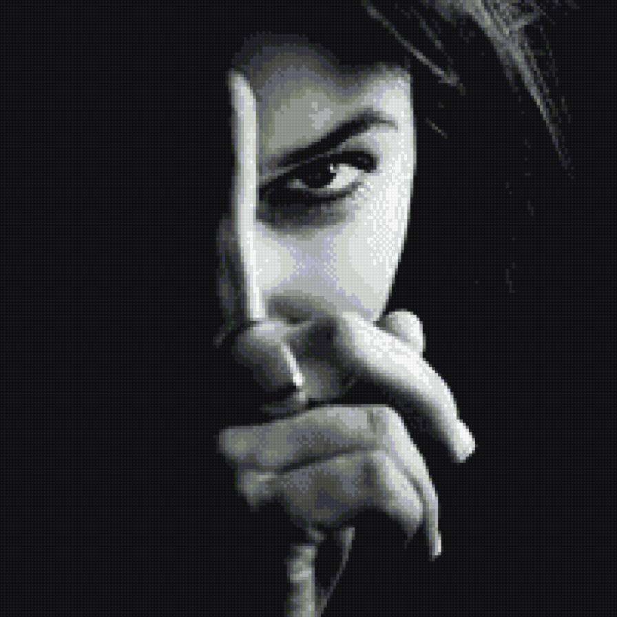 дева - монохром, девушка - предпросмотр