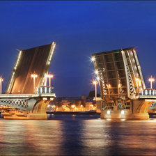 Схема вышивки «Мост»